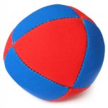 Piłka Do Żonglowania 8 panel Niebieska czerwona